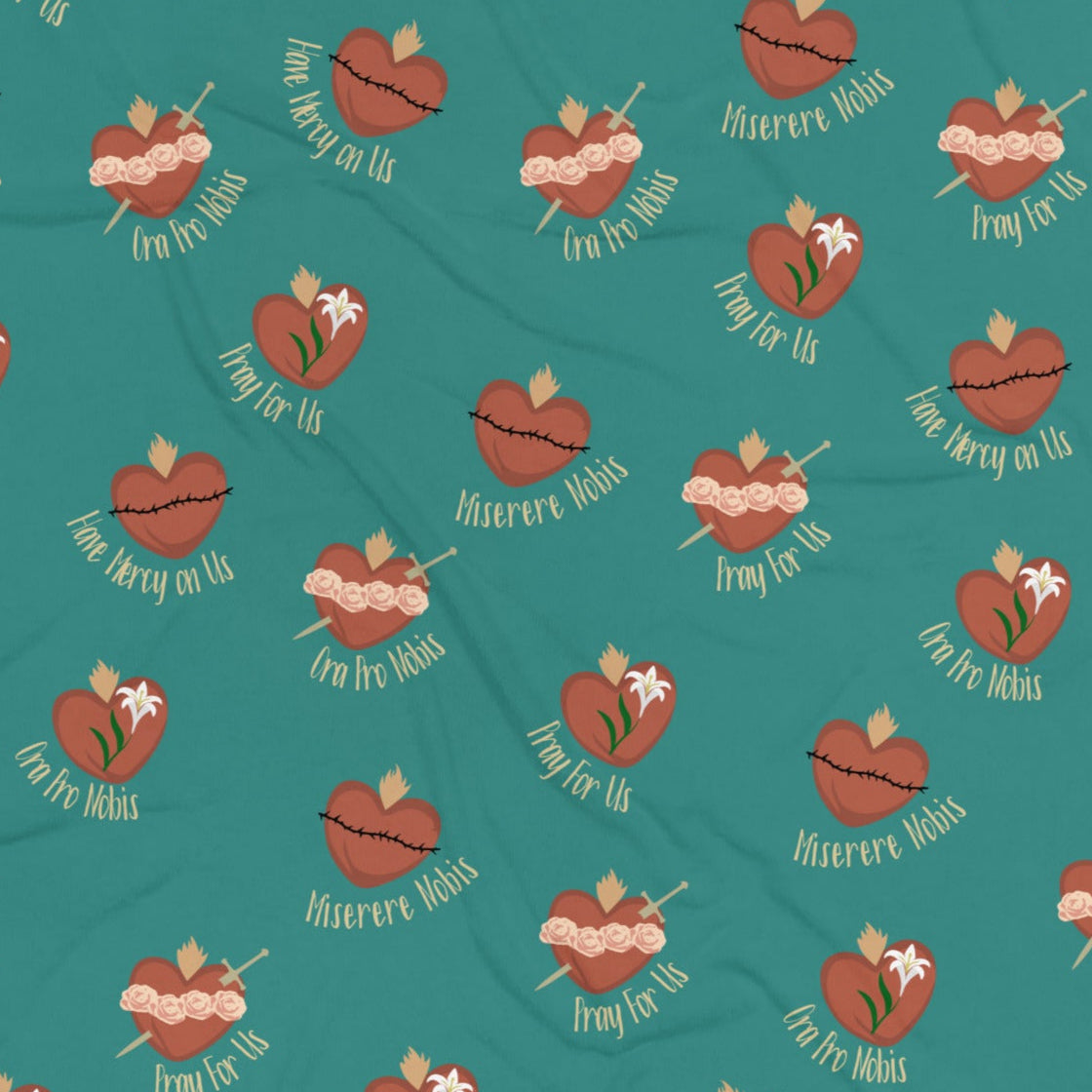 The Three Hearts Blanket