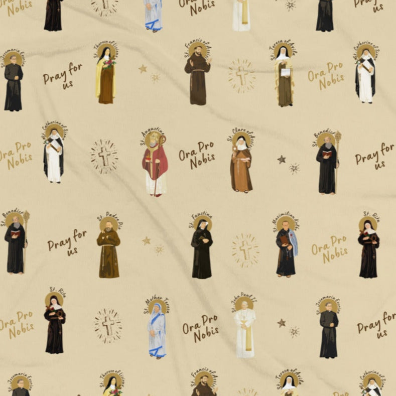 Catholic Saint Blanket